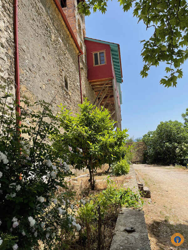 Lake Doxa - Walk in the Alps of Corinthia by George, our Gastronomic correspondent from “Taste Local Greece” - Gastronomy Tours At the church 1 - Gastronomy Tours